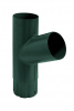 Тройник трубы 125/90 Rooftop dRain Ral 6005 Grand Line